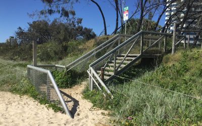Beach Access Stairs